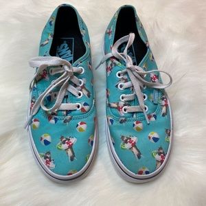 Vans Off The Wall cats kittens  M 4 1/2 W 6